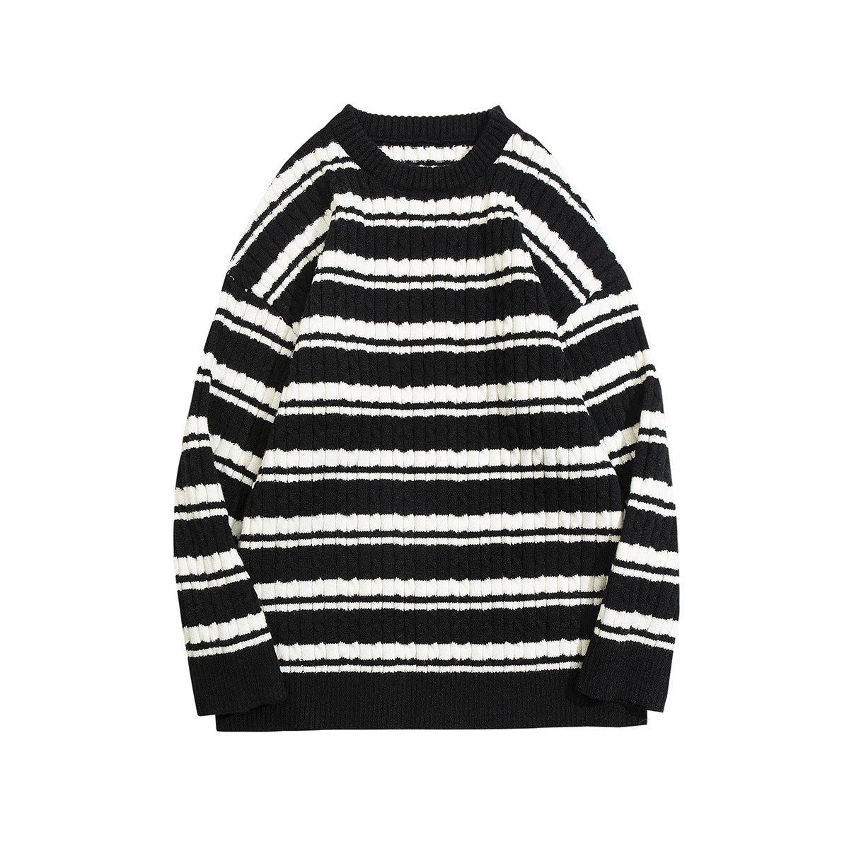 Winter Retro Round Neck couple's sweater