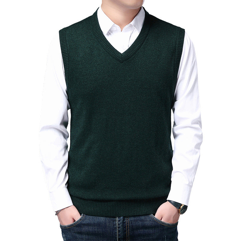 Men's Sleeveless Sweater Vest