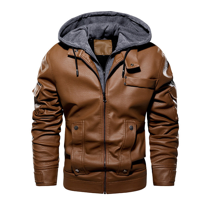 Men's Leather Coat