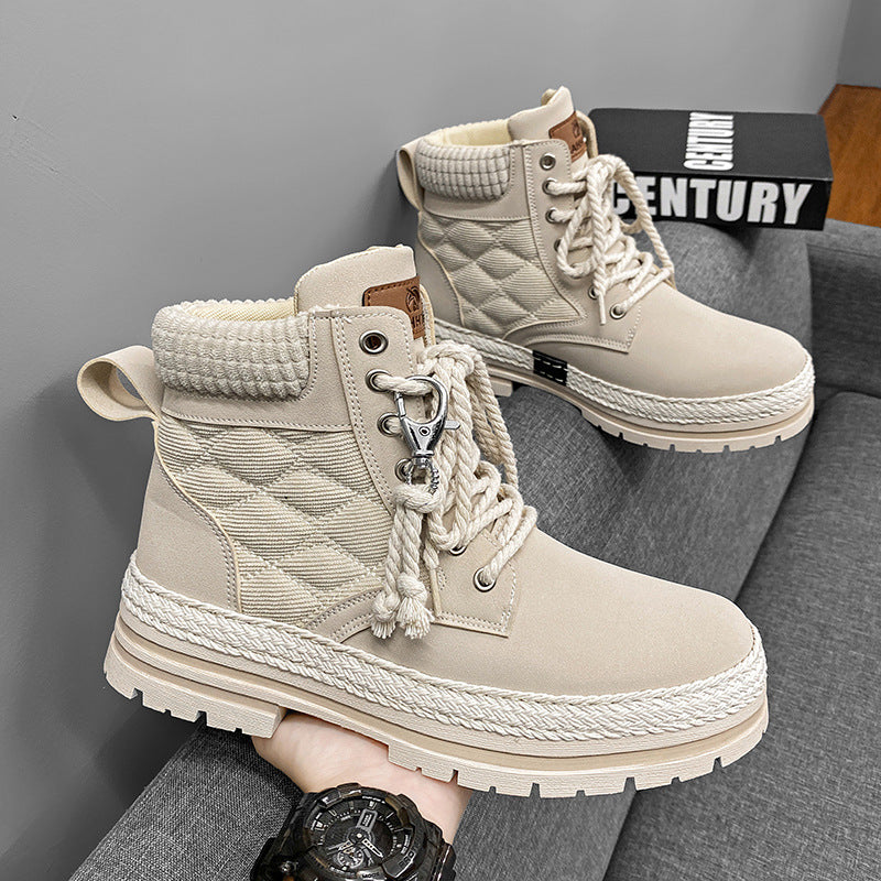 High-top Sports All-match Student Boots