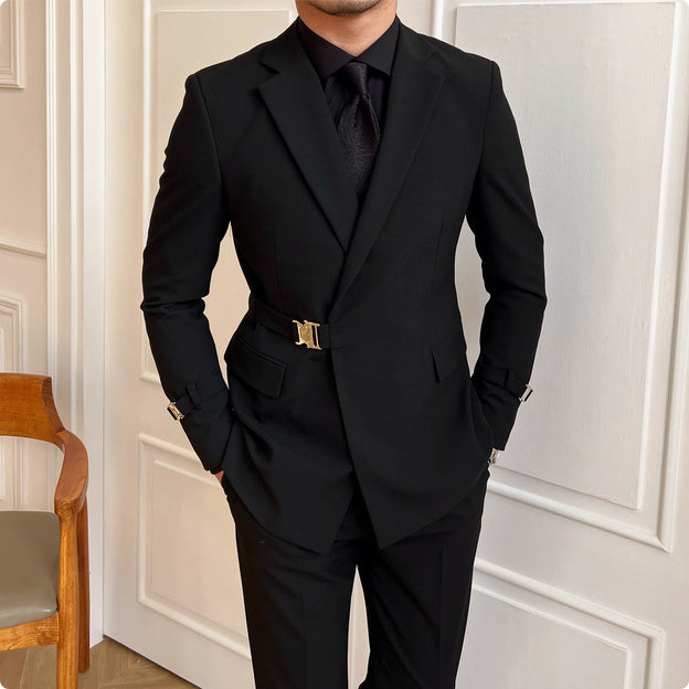 Commuter Slimming Leisure Versatile British Suit Set