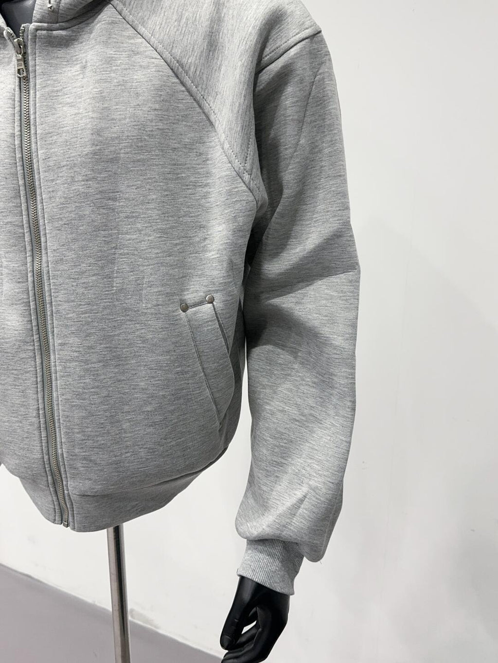 Winter Loose Retro Zipper Cardigan Sweater men