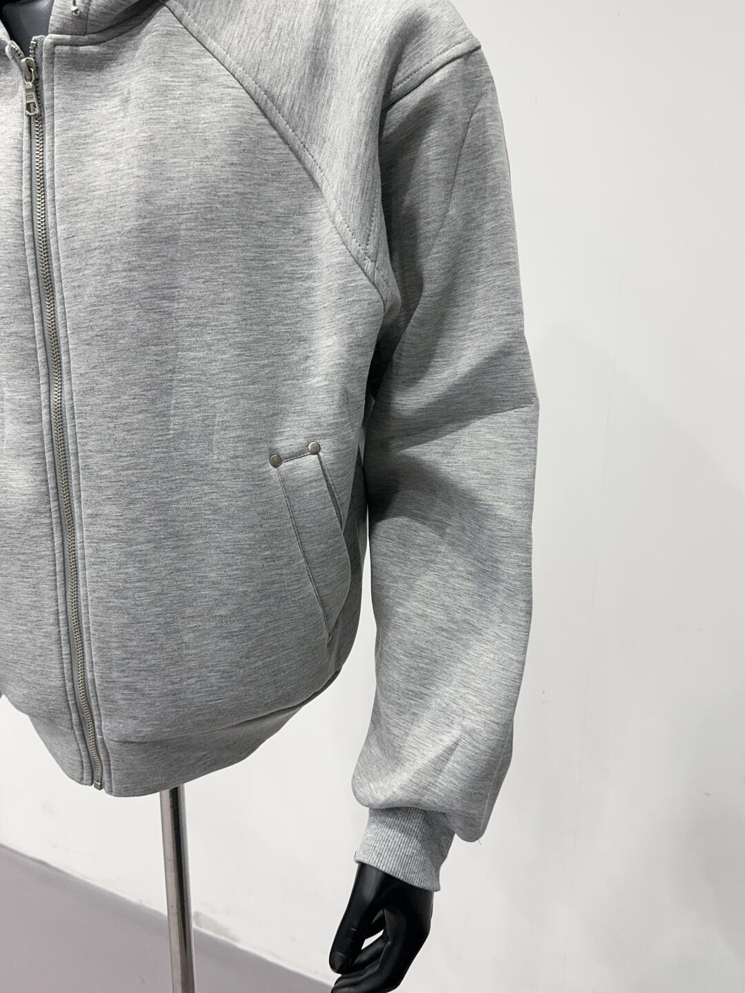 Winter Loose Retro Zipper Cardigan Sweater men