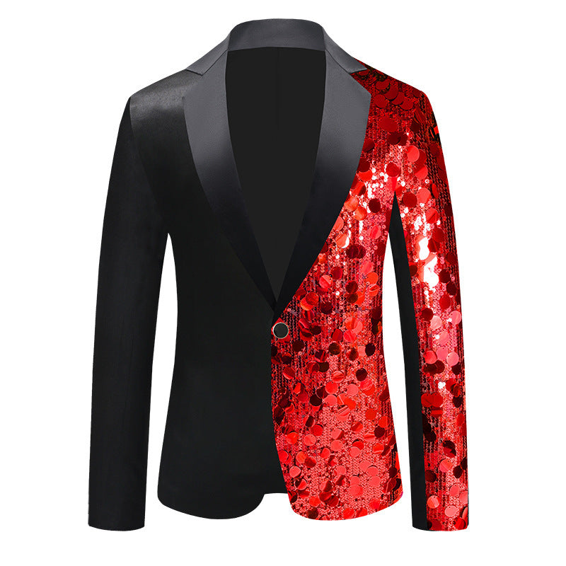 Men's Sequined Suit Jacket