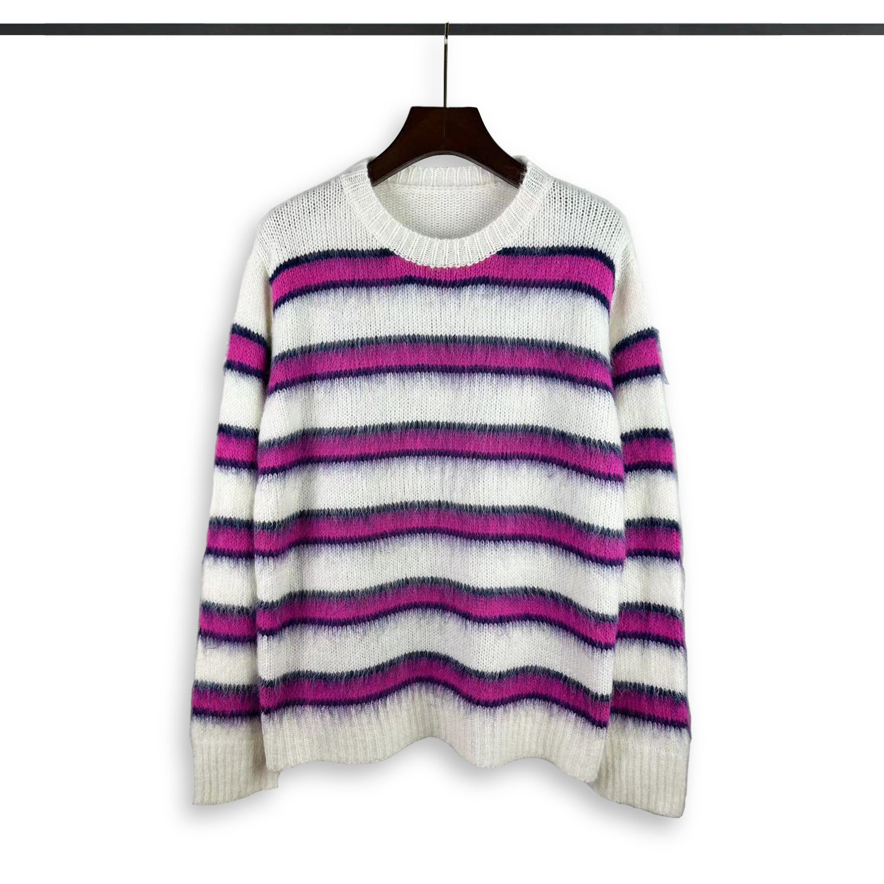 High Street American Style Loose Striped Sweater