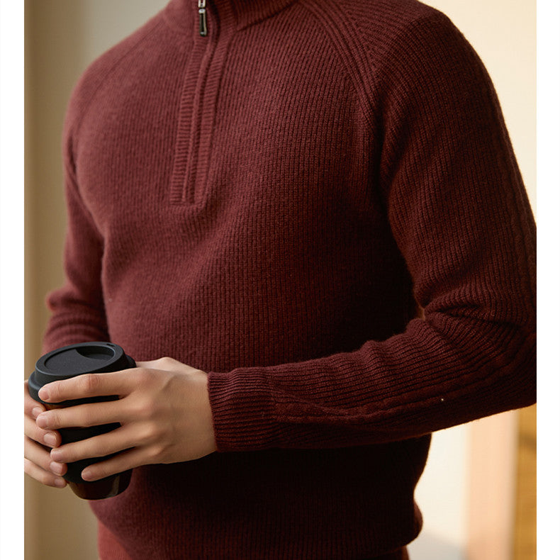 Pure Wool Casual Sweater