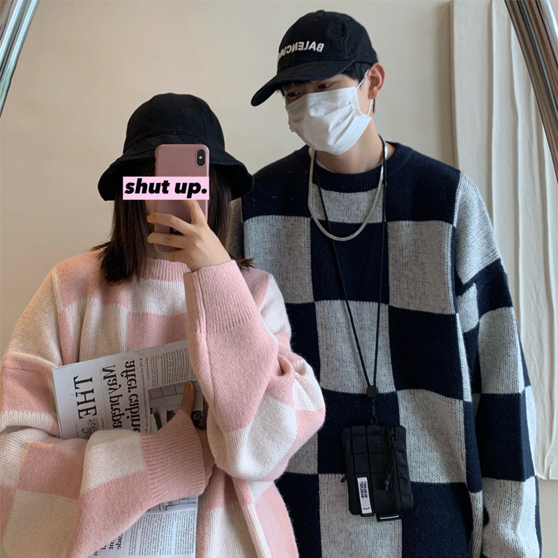 Loose And Idle Autumn And Winter Thickening Cotton Knitwear sweater