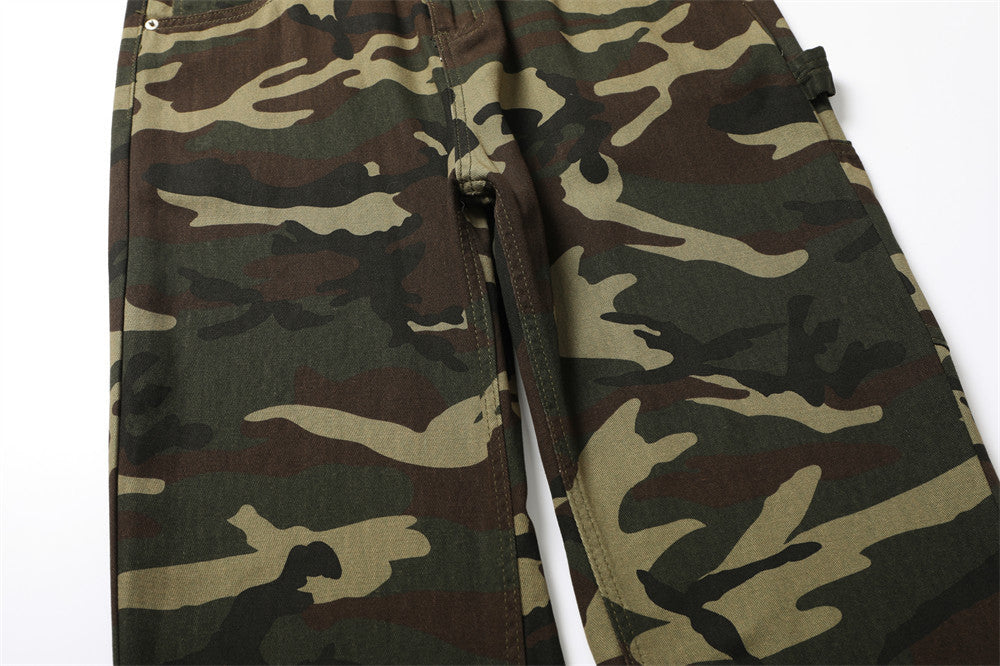 Camouflage Casual Trousers Men