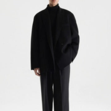 Double-faced Woolen Suit Wool Coat For Men