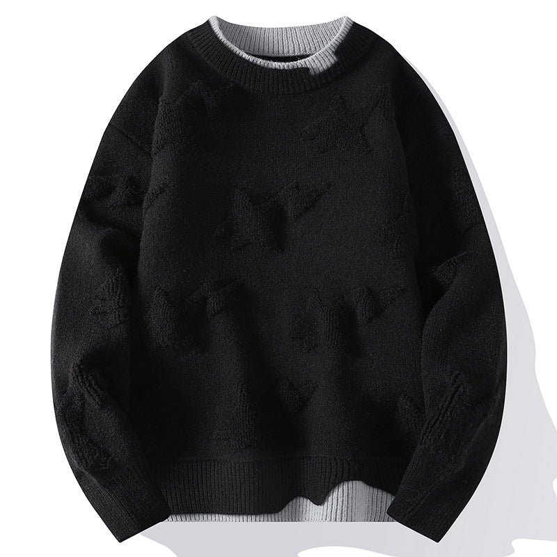 Autumn And Winter Round Neck Sweater