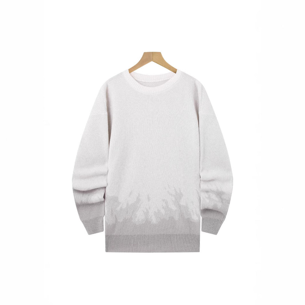 Flame Knitted Sweater Men