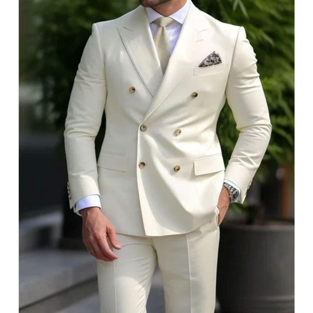 Men's Two-piece Suit Business Best Man Leisure suit