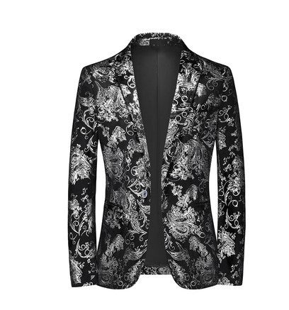 Men's Bronzing Suit Jacket