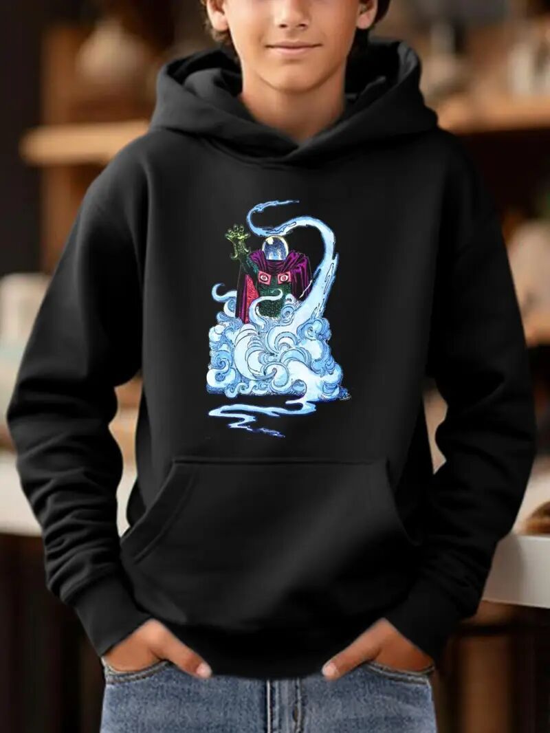 Men's Printed Hooded Sweatshirt