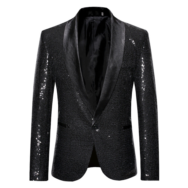 Men's Sequined night club Suit