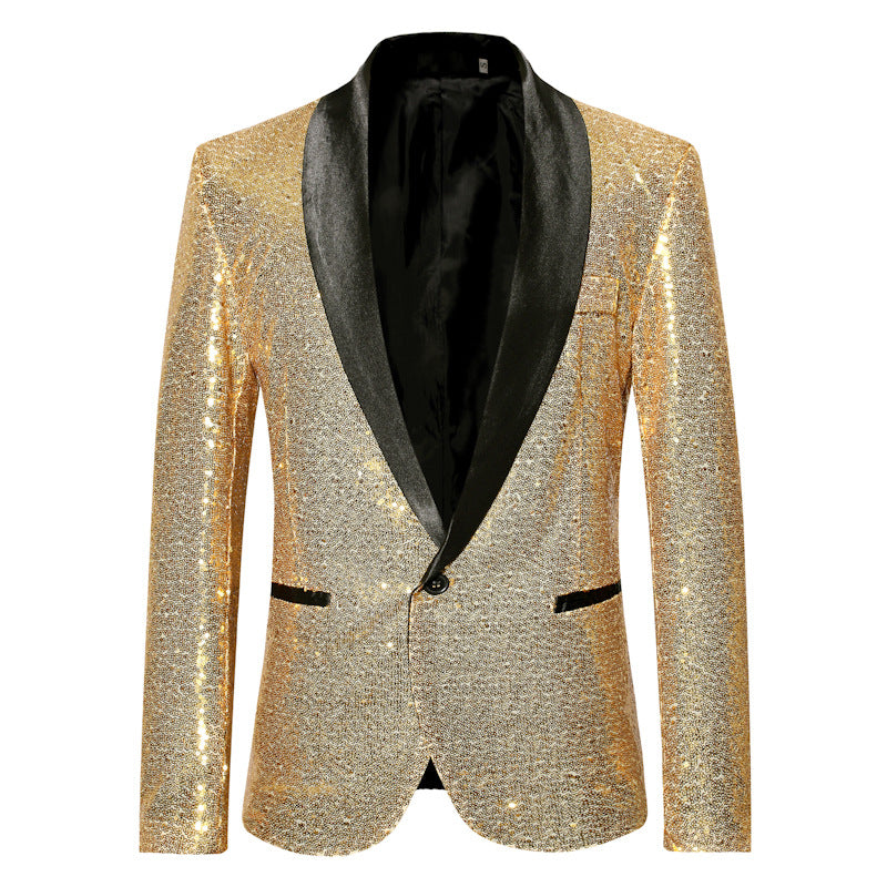 Men's Sequined night club Suit