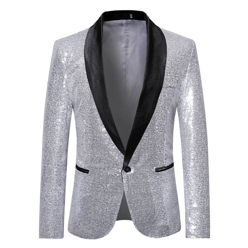Men's Sequined night club Suit