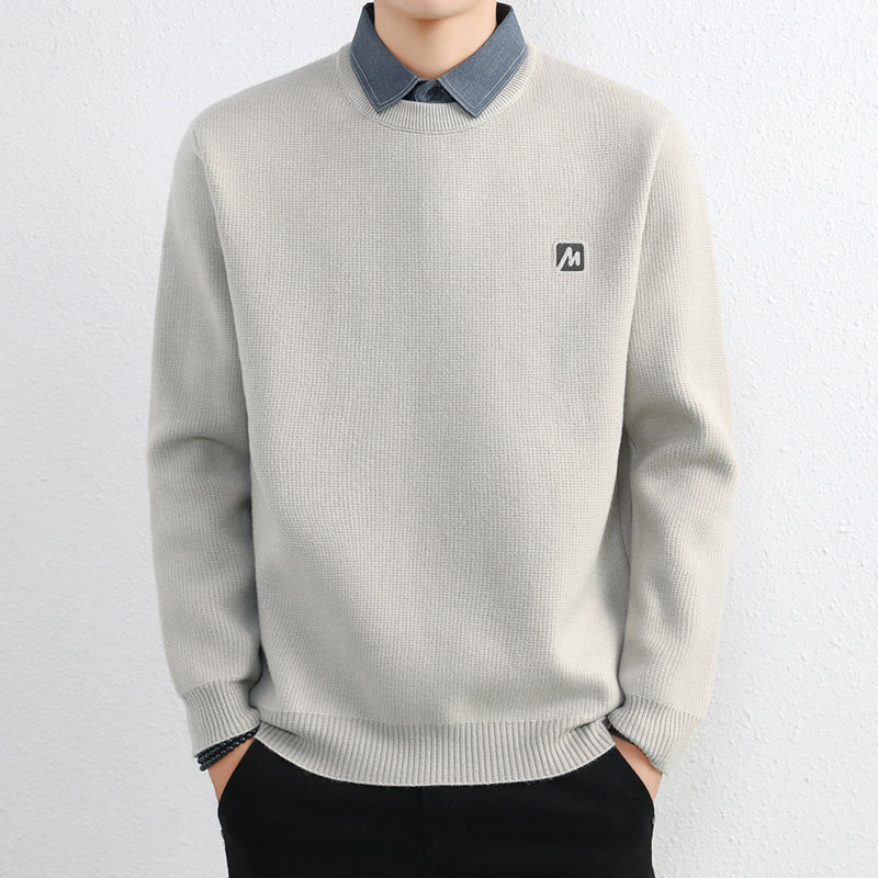 Simple Two Pieces Sweaters Men