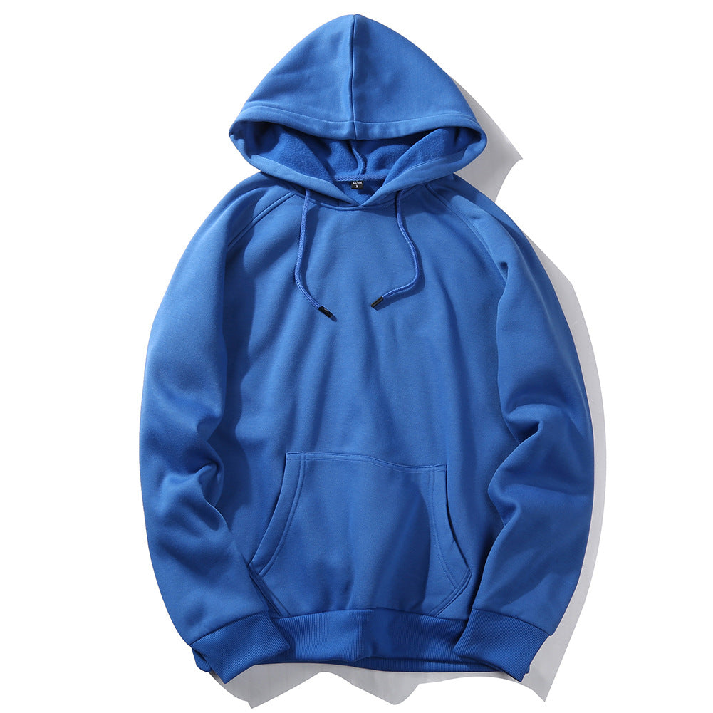 Loose Cool Blank Fleece hoodie Men's