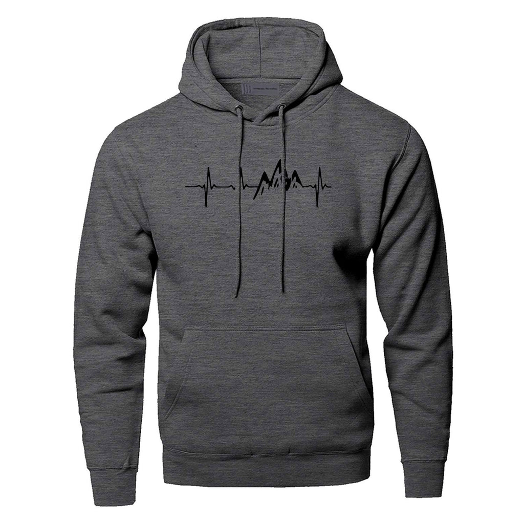 Men's Polyester Fiber Compass Hoodie