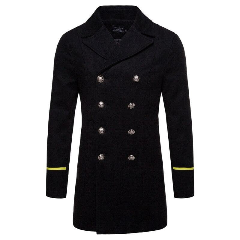 Mid-length Men's Trench Coat