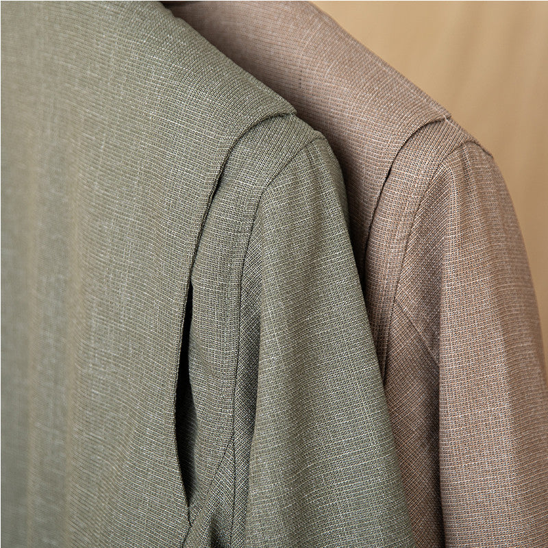 Thin Non-ironing Retro Petty Cash Suit Jacket