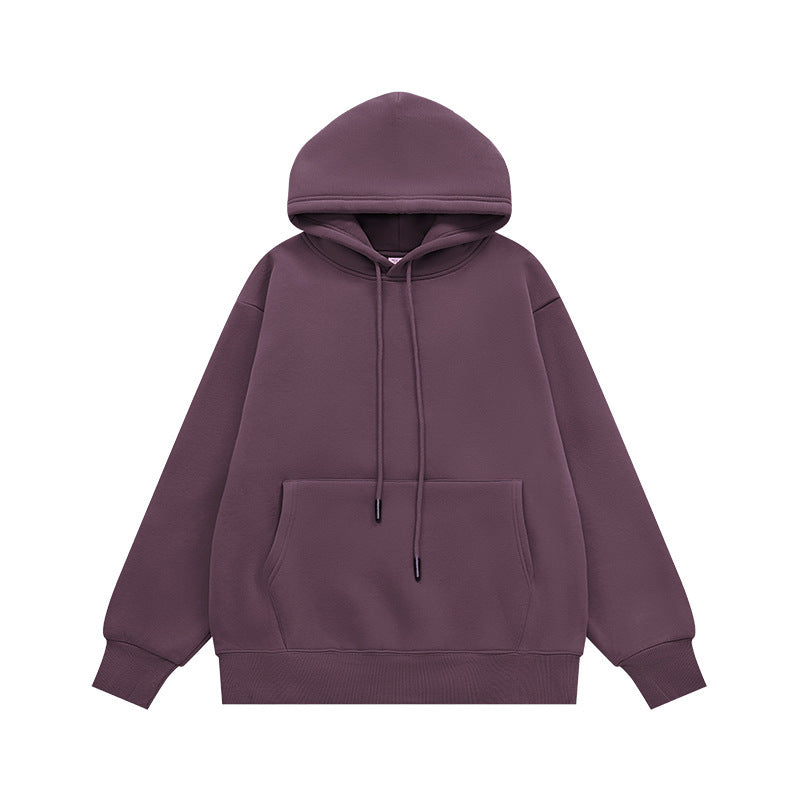 Men's Velvet Padded Hooded Sweatshirt