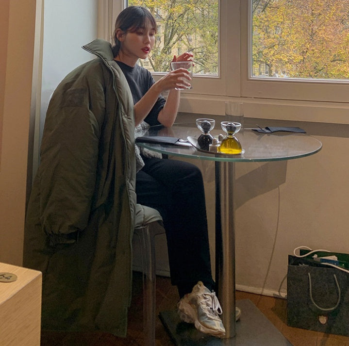 Relaxed And Thickened Cotton coat