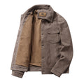 Spring Men's Thin Suede Jacket