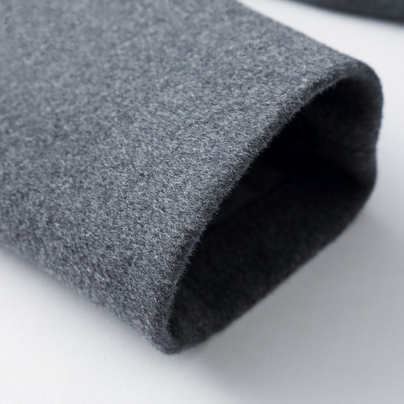 Woolen trench coat for men