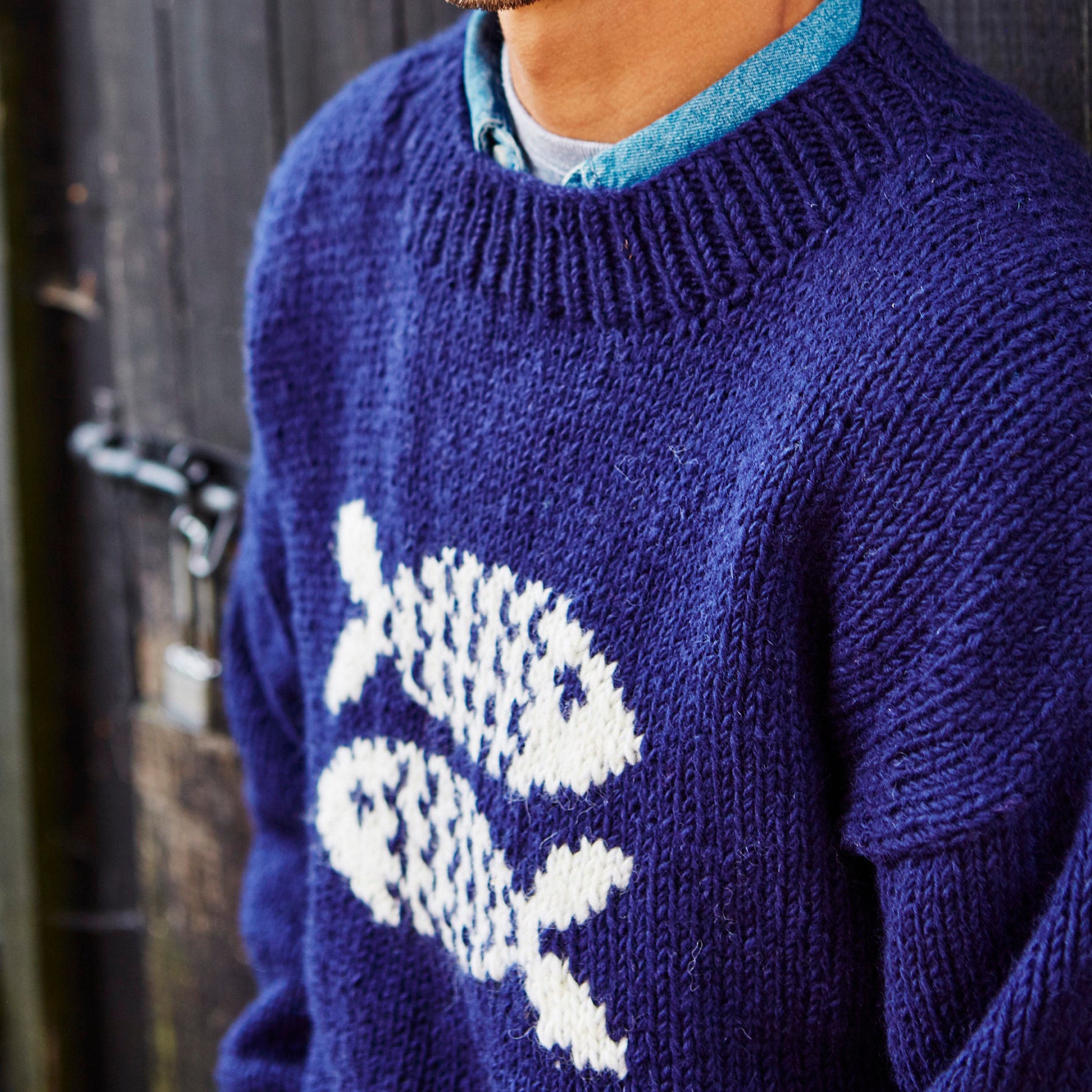 Knitted Men And Women Same Style Sweater