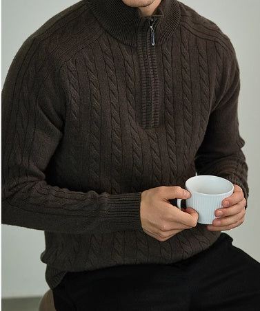Pure Wool Twisted Sweater