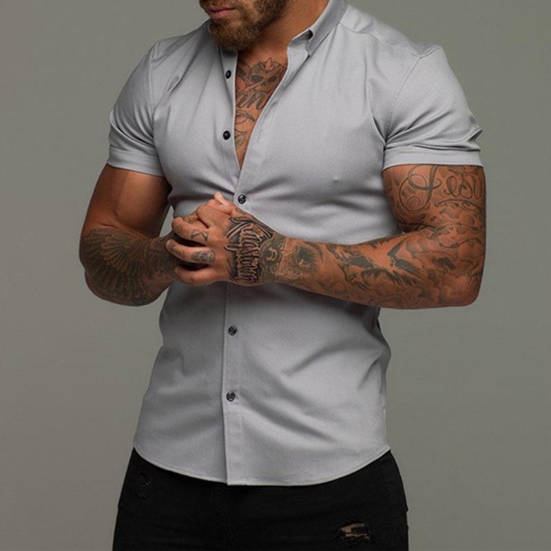 Men's Fitness Short Sleeve Shirt