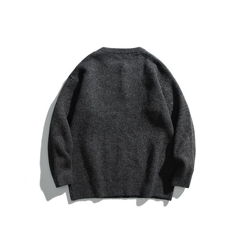 Men's Twist Braid Cardigan Sweater