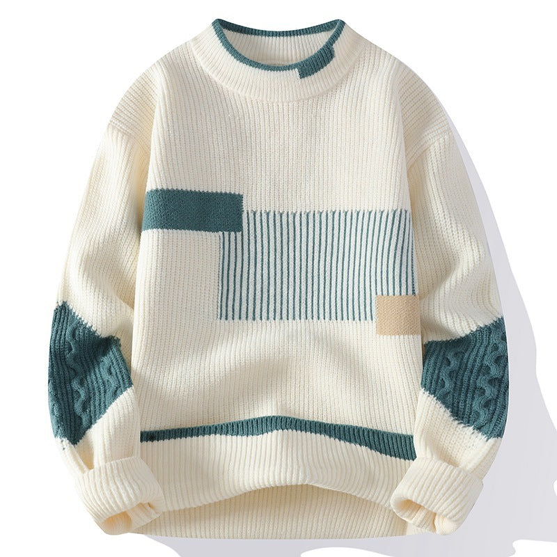 Men's Colorblock Knitwear Winter sweater