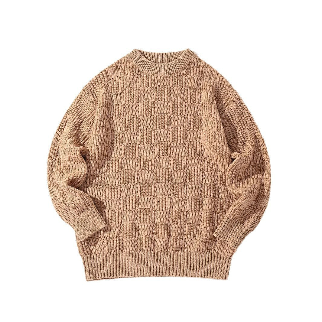 Pullover Men's Round Neck Sweater