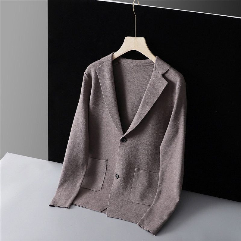 Youth Slim-fit Two-button Coat