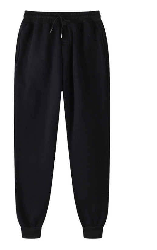 Hip Hop Fleece Casual Pants Men