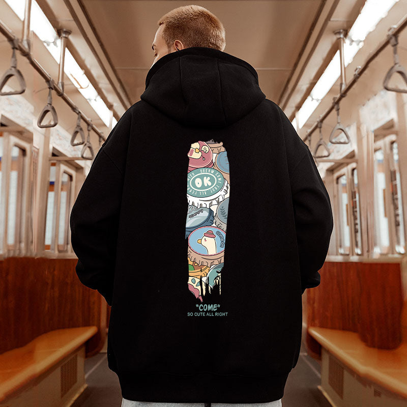 Winter Tide Loose hoodie