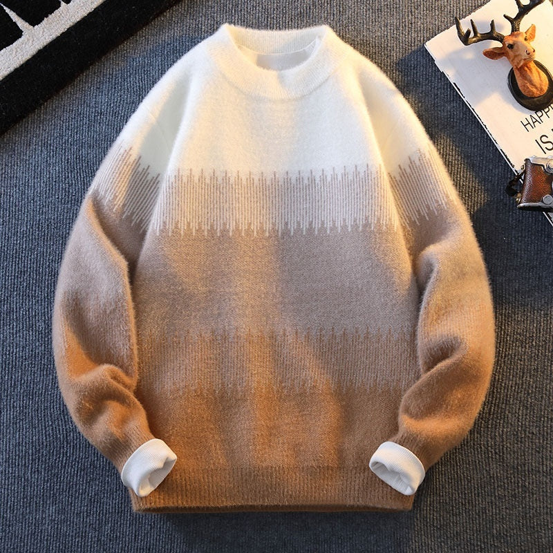 Warm Keeping Thick Casual Loose Pullover sweater