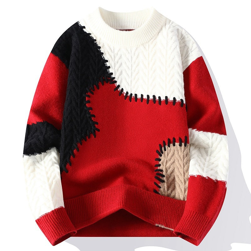 Youth Loose Casual Thick Warm Sweater