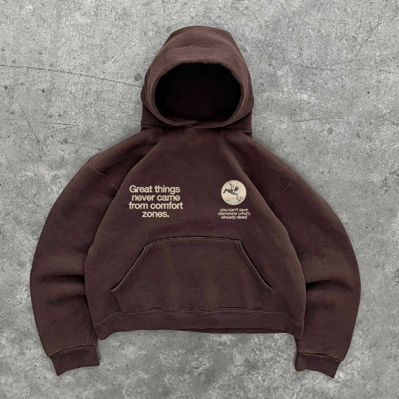 Retro Street Loose Couple Hooded Sweater