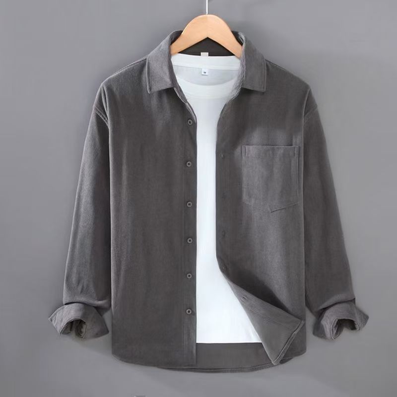 Loose Versatile Casual  Workwear shirt Jacket