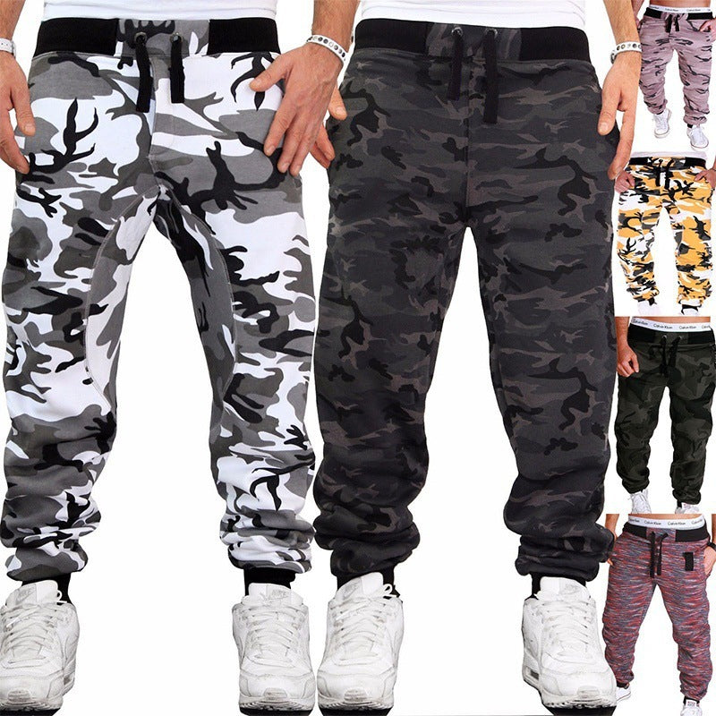 Camouflage Hip Hop Casual Loose Trousers