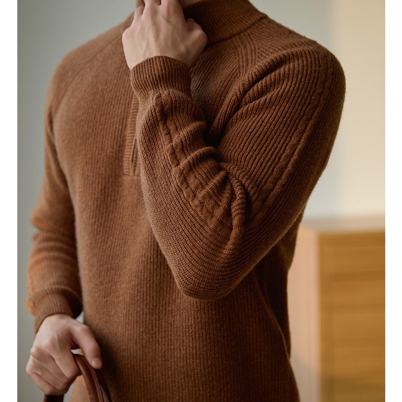 Pure Wool Casual Sweater