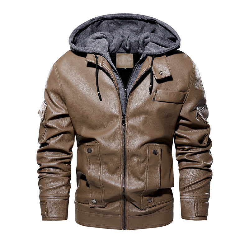 Men's Leather Coat