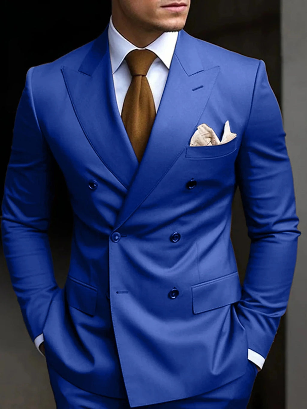 Men's Two-piece Suit Business Best Man Leisure suit