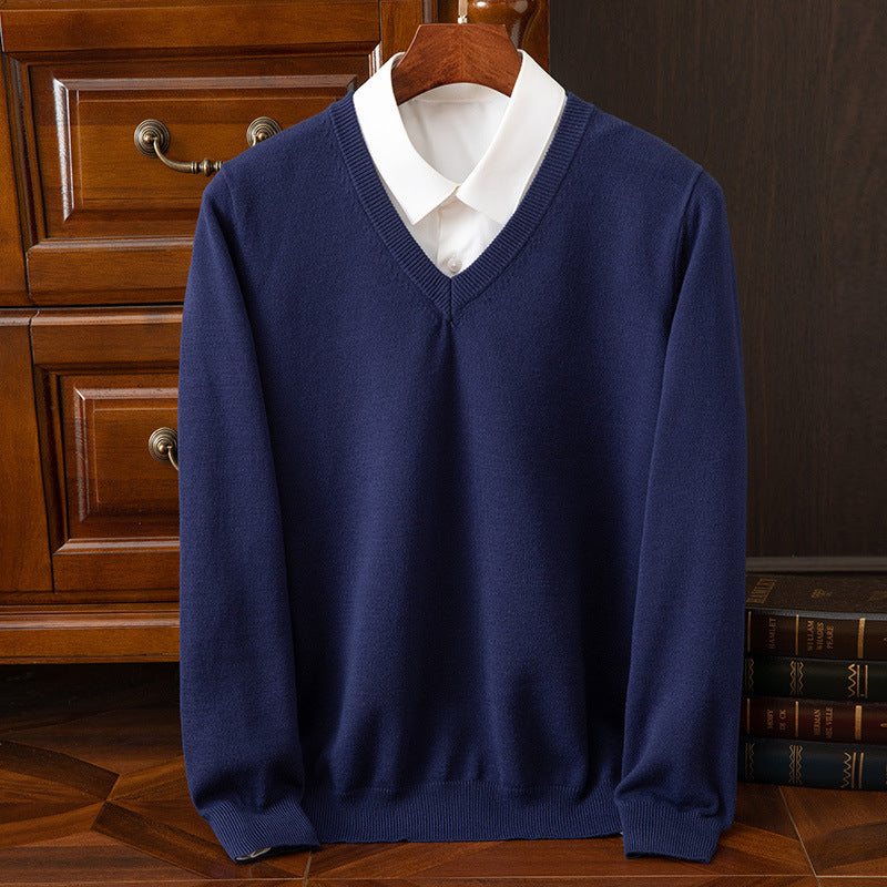 Men's V-neck Sweater