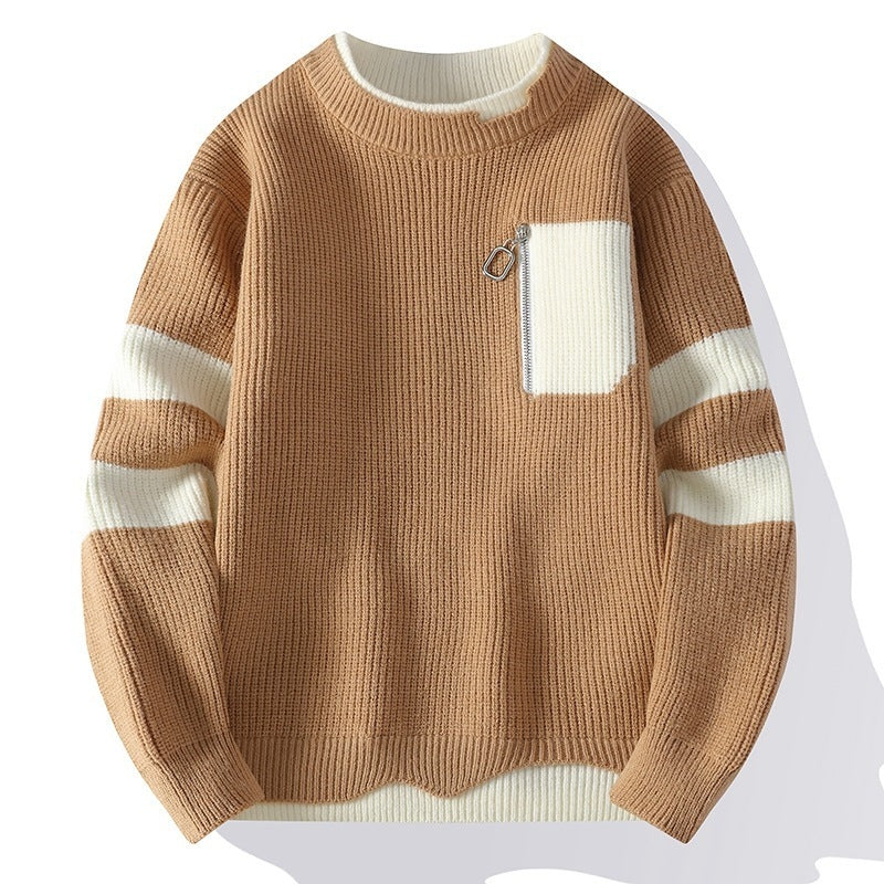 Autumn And Winter Casual Sweater Boys Knitted Bottoming Shirt