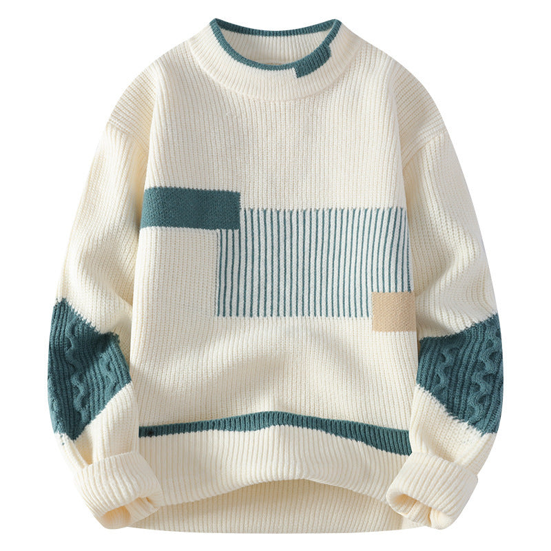 Men's Colorblock Knitwear Winter sweater